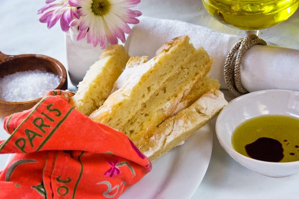 Foccacia-slices